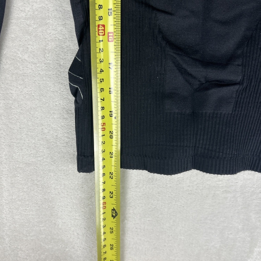 Lululemon Hoodie Hooded Sweatshirt Women Size Small Black Ponytail Stretch Run - Picture 7 of 10
